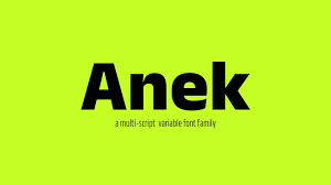 Schriftart Anek Gujarati